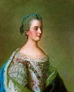 Jean-Etienne Liotard Portrait of Isabella of Parma Sweden oil painting artist